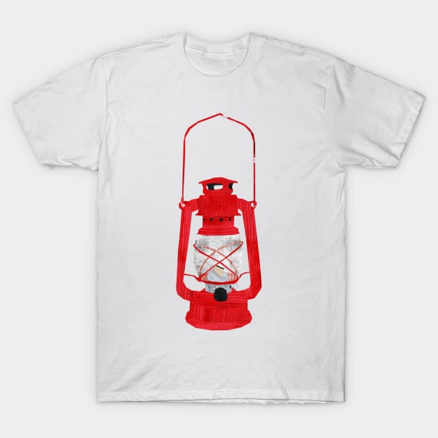 Red Lantern T-Shirt by Babban Gaelg